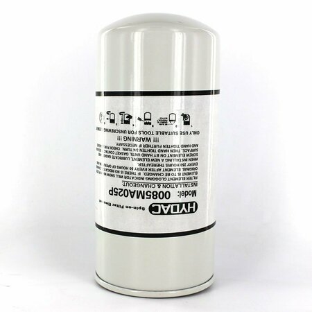 Hydac 0085MA025P Size 0085, 25 Micron Filter Element for Spin-on Filters 0085MA025P